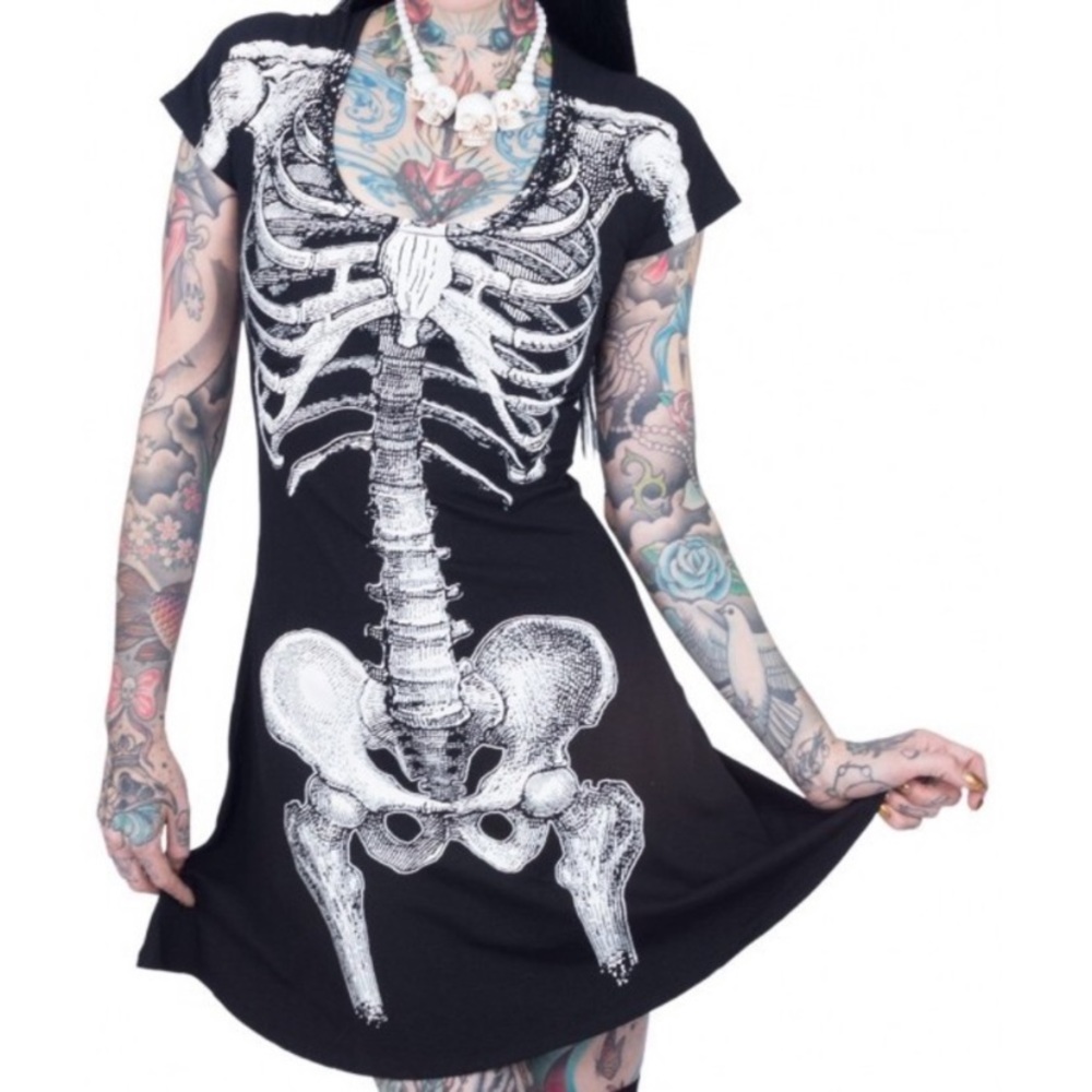Skeleton dress